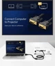 Кабель Ugreen VG101 VGA Male to Male Cable 3 м Black (UGR-11631) - изображение 2