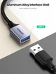 Переходник Ugreen US378 USB-C to USB 3.0 OTG Alu Case with Braid 10 см Black (UGR-70889) - изображение 7