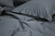 Постельное белье LUXURY LINENS Premium DARK GREY 100% египетский хлопок 500ТС (38000245) - изображение 3