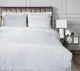 Комплект постельного белья LUXURY LINENS Cecilia White 100% Египетский хлопок, Півтораспальні - изображение 1