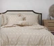 Постільна білизна LUXURY LINENS Jacguard My Love 2 Beige (3800041) - зображення 2