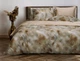 Постільна білизна LUXURY LINENS Plumas BEIGE 100% єгипетська бавовна 500ТС (520041) - зображення 1