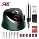 Фрезер для маникюра SML Nail Sander M12 с педалью, зеленый - изображение 2