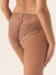Majtki brazyliany damskie koronkowe Esotiq Kavi 42328-84X L Beżowe (5903972386842) - obraz 2