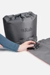 Коврик надувной Rab Stratosphere 5.5, 196x64x8см, Graphene - изображение 12