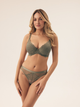 Majtki stringi damskie koronkowe Esotiq Lynn 42331-87X XL Khaki (5903972387504) - obraz 3