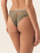 Majtki brazyliany damskie koronkowe Esotiq Lynn 42333-87X S Khaki (5903972387627) - obraz 2