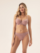 Majtki brazyliany damskie koronkowe Esotiq Lollipop 42337-39X S Różowe (5903972388723) - obraz 4