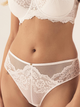 Трусики бразиліана жіночі Esotiq Sweetheart 42357-00X XL Білі (5903972394335) - зображення 1