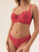 Трусики бразиліана жіночі Esotiq Sweetheart 42357-42X 2XL Рожеві (5903972394397) - зображення 8