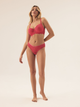 Majtki brazyliany damskie koronkowe Esotiq Sweetheart 42357-42X M Różowe (5903972394366) - obraz 9