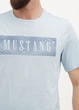 Футболка чоловіча Mustang Світло- блакитний XXL (1014937) - изображение 4