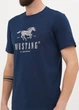Футболка чоловіча Mustang Темно- синій S (1015069) - изображение 3