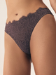 Majtki stringi damskie koronkowe Esotiq Sapphire 42372-90X M Szare (5903972397268) - obraz 1