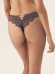 Majtki stringi damskie koronkowe Esotiq Sapphire 42372-90X L Szare (5903972397275) - obraz 2