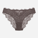 Majtki brazyliany damskie koronkowe Esotiq Sapphire 42371-90X M Szare (5903972397138) - obraz 7