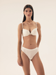 Majtki tanga damskie Bloovii Lacteem 42484-01X L Kremowe (5903972540817) - obraz 4