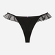 Majtki stringi damskie siateczkowe Bloovii Verberry 42490-99X L Czarne (5903972544044) - obraz 7