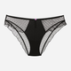 Majtki brazyliany damskie siateczkowe Bloovii Verberry 42491-99X S Czarne (5903972544068) - obraz 7