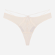 Majtki stringi damskie siateczkowe Esotiq Bonita 42536-01X M Kremowe (5903972521403) - obraz 6
