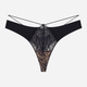 Majtki stringi damskie siateczkowe Esotiq Bonita 42536-61X M Czarne (5903972521472) - obraz 6
