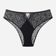 Majtki figi damskie z wysokim stanem Esotiq Bonita 42538-61X L Czarne (5903972521625) - obraz 6