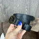 Женский кожаный ремень Guess черный натуральная кожа пояс классический для стильного образа 3 см - изображение 2