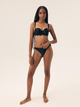 Majtki brazyliany damskie koronkowe Esotiq Brillant 42549-99X L Czarne (5903972531631) - obraz 3