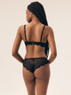 Majtki brazyliany damskie koronkowe Esotiq Brillant 42549-99X M Czarne (5903972531624) - obraz 5