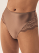 Majtki figi damskie z wysokim stanem Esotiq Brillant 42550-82X 2XL Brązowe (5903972531471) - obraz 1