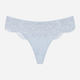 Majtki tanga damskie koronkowe Esotiq Blueberry 42556-50X M Niebieskie (5903972524619) - obraz 6