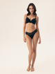 Majtki tanga damskie koronkowe Esotiq Blueberry 42556-99X XL Czarne (5903972524558) - obraz 3