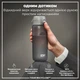 Бутылка для воды ION8 ЭКО бутылка BPA Free 750 мл Grey (I8RF750GRY) - изображение 2