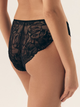 Majtki brazyliany damskie koronkowe Esotiq Blueberry 42557-99X S Czarne (5903972524770) - obraz 2