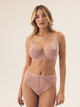 Majtki figi damskie z wysokim stanem Esotiq Blueberry 42558-39X L Różowe (5903972525029) - obraz 3