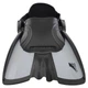 Ласты тренировочные короткие с открытой пяткой Seals Swim F16 размер S (34-38) Black-Grey - изображение 8