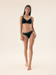 Majtki brazyliany damskie koronkowe Bloovii Verina 42506-99X L Czarne (5903972544969) - obraz 3