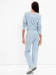Спортивные штаны на флисе женские GAP 618107984 L Голубые (1159831323) - изображение 2