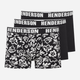 Zestaw majtek męskich typu bokserki 3 szt Henderson Orchid 42743-MLC XL Czarny/Biały (5903972382202) - obraz 1
