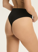 Majtki tanga damskie z wysokim stanem Esotiq Blank 42882-99X L Czarne (5903972553589) - obraz 2