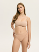 Majtki tanga damskie siateczkowe Esotiq Blissy 42888-80X L Beżowe (5903972557105) - obraz 3