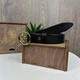 Кожаный женский ремень YSL натуральная кожа черный золотой пояс для жінок класичний стильний ремінь - зображення 4