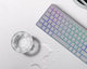 Клавіатура бездротова Canyon HKB-W11 Slim Dual Mode Wireless/Bluetooth RGB EN/UA Grey (CNS-HBTK11G) - зображення 7