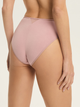 Majtki figi damskie z wysokim stanem Esotiq Blissy 42889-39X 2XL Różowe (5903972557198) - obraz 2