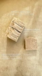 Органическое твердое мыло-скраб с миндальной косточкой - Gubka Almond Rain 110g (1455205-33753868) - изображение 2