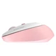 Беспроводная мышь MEETION 2.4G Wireless Office Mouse R571, 1000, 1200, 1600 DPI, 1хAA, white-pink - изображение 4
