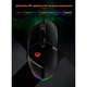 Ігрова дротова миша MEETION Backlit Gaming Mouse RGB MT-G3325, 600-5000DPI, USB2.0, 1.8m, black - зображення 10