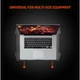 Кулер для ноутбука MeeTion CoolingPad CP2020, 9-14", 4W, black - изображение 11