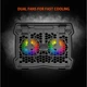 Кулер для ноутбука MeeTion CoolingPad CP2020, 9-14", 4W, black - изображение 12