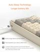 Механічна бездротова ігрова клавіатура LANGTU GK65 з трьома режимами Type-C, Bluetooth та 2,4 ГГц, RGB підсвітка клавіш, 65 клавіш (розкладка ENG-UA, QWERTY, Red Switch). Колір - Молочно-білий - зображення 9